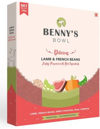 Benny's Bowl Delicious Lamb & French Beans Recipe For Dog